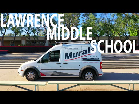 Casual Living Murals (Lawrence Middle School) - 4K