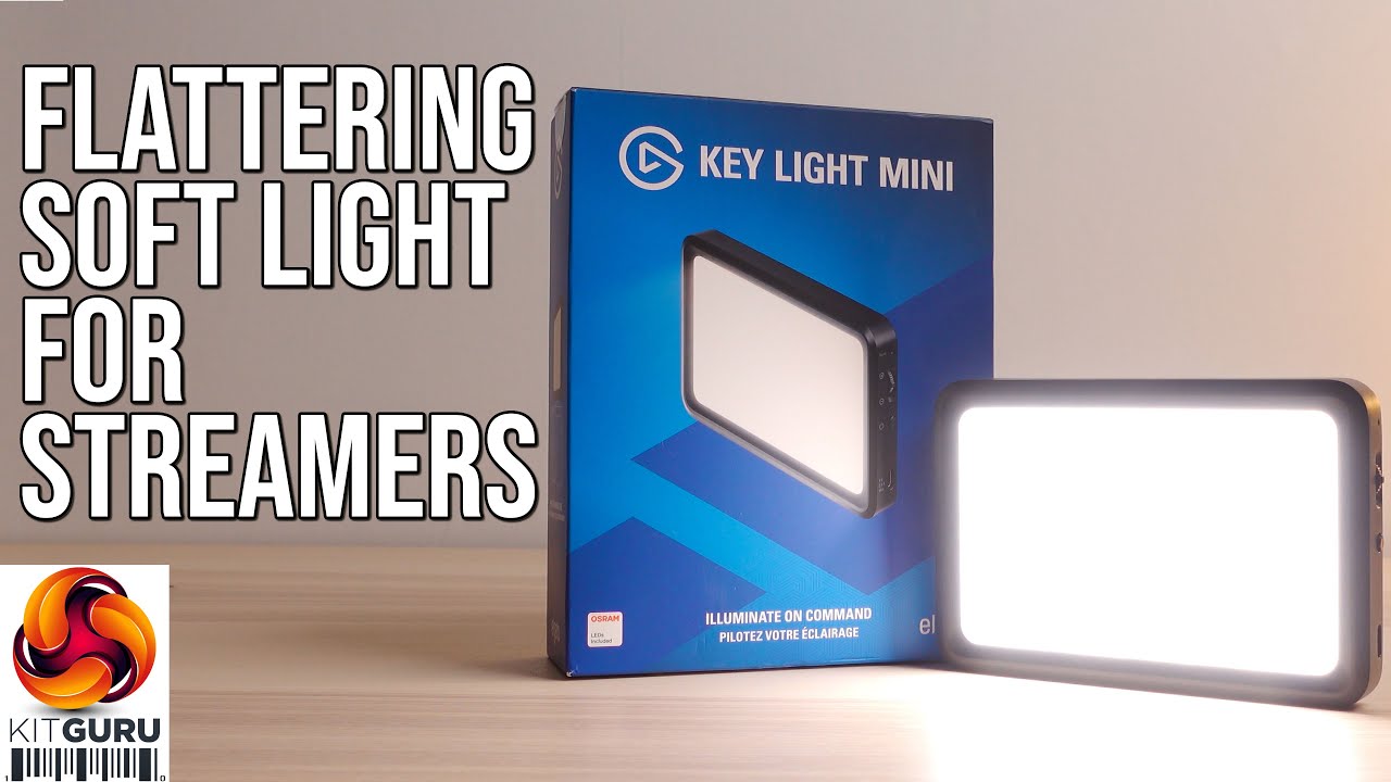 Lot Elgato Key Light MK2 + Key Light Mini (avec Bases Lourdes, D'occasion)
