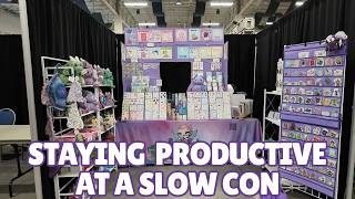 Crocheting My Way Through A Slower Convention ⭐ Big Lick Roanoke ⭐ Artist Alley Vlog