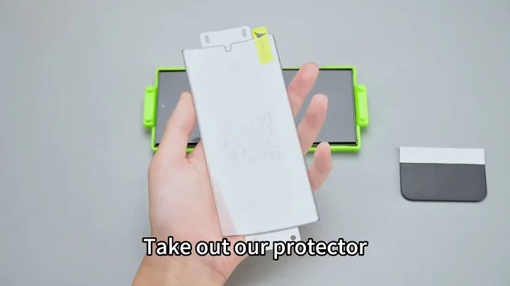 New Samsung galaxy screen protector installation video