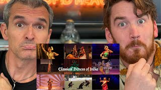 All The Classical Dances of India EXPLAINED REACTION!!