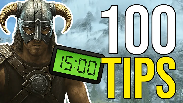100 Skyrim Tips in 15 Minutes That'll Change How You Play