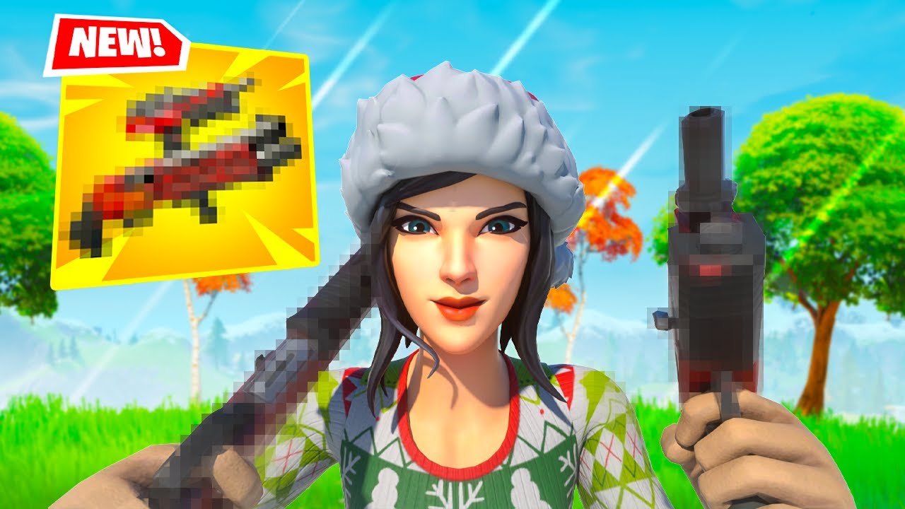 I Won With the WORST GUN In Fortnite