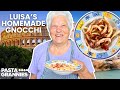 Luisa’s homemade gnocchi with a herby ragù sauce | Pasta Grannies