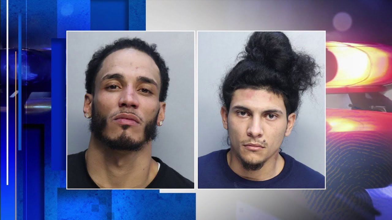 Officers arrest 2 men over carjacking in Miami Beach - YouTube