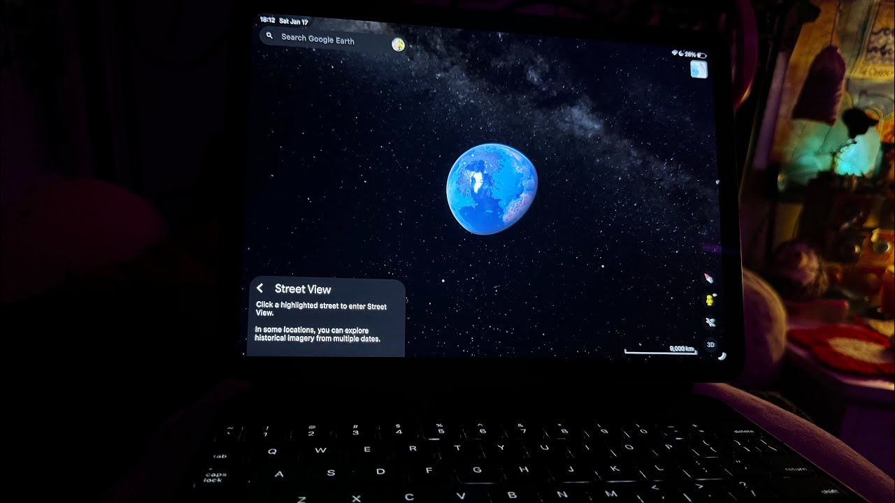 asmr exploring google earth until its ugly