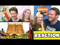 RICHEST TEMPLES IN INDIA REACTION | UNBELIEVABLE!!!! | #BigAReact