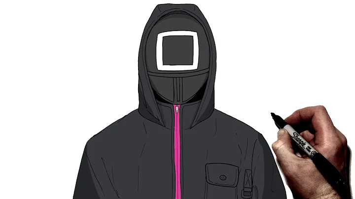 How To Draw The Officer | Step BY Step | Squid Game 2