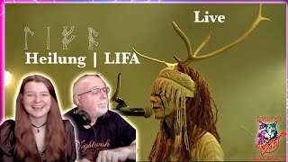 Heilung | LIFA - Krigsgaldr LIVE (Dad&DaughterFirstReaction)