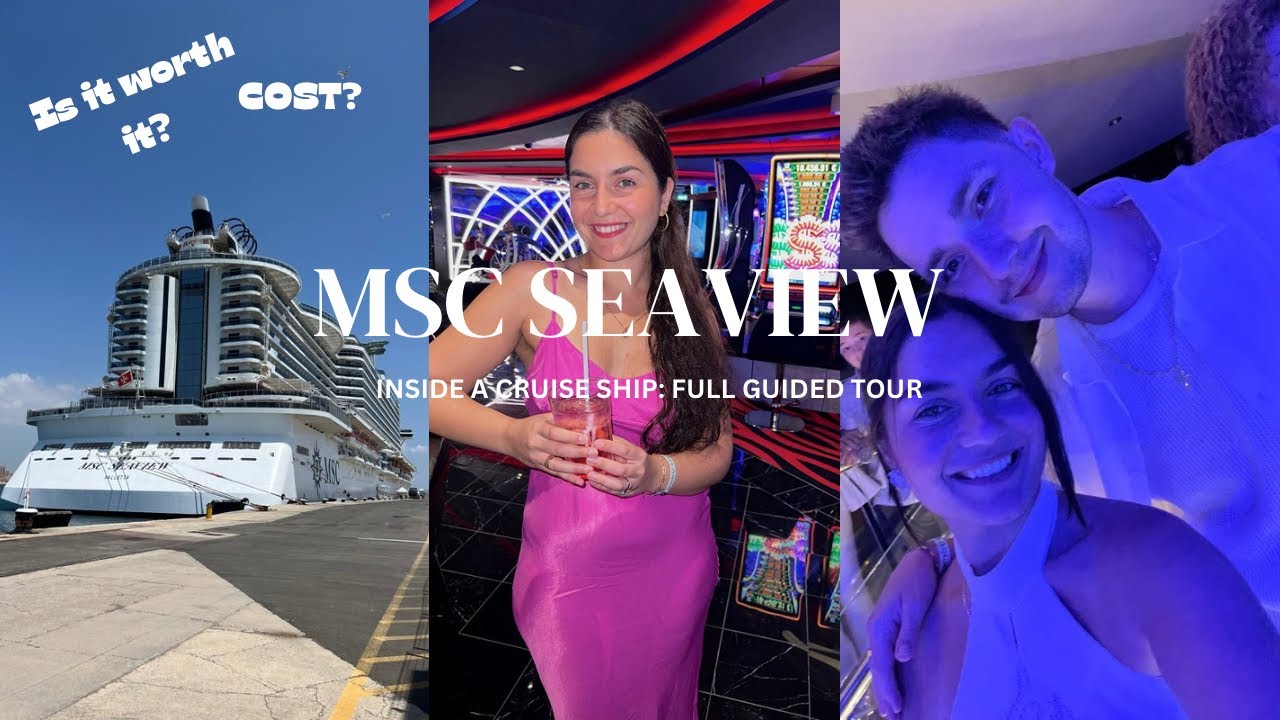Внутри круизного лайнера MSC Seaview! 🚢 Полная экскурсия + точная стоимость круиза 💰