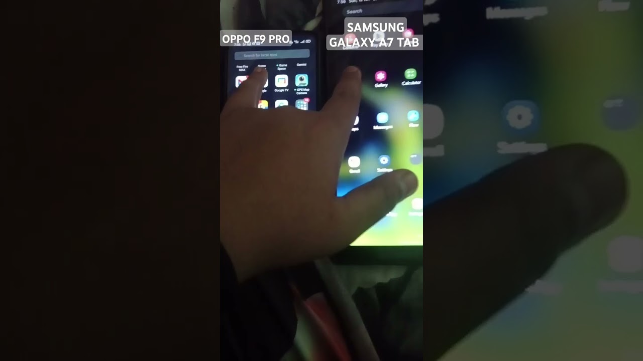 OPPO F9 PRO VS SAMSUNG GALAXY A7 TAP 