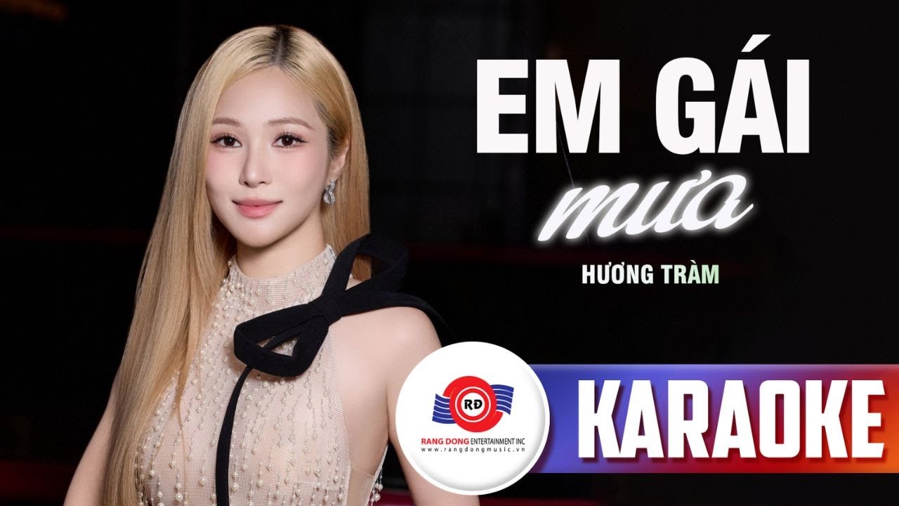 [ KARAOKE TONE NỮ ] EM GÁI MƯA - HƯƠNG TRÀM | Bản Phối Mới Live Band