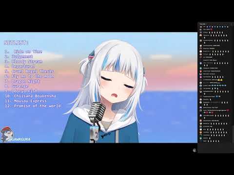 Gawr Gura - Baka Mitai with English Lyrics (Translated) #gawrgura #bakamitai  #karaoke 