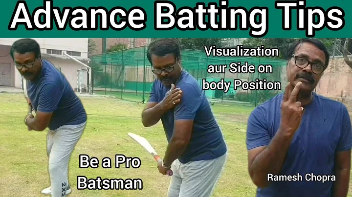 Advance Batting Tips  Be A Pro Batsman Big Runs Sc...