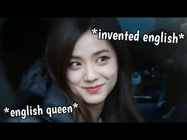 jisoo is secretly fluent in english class=