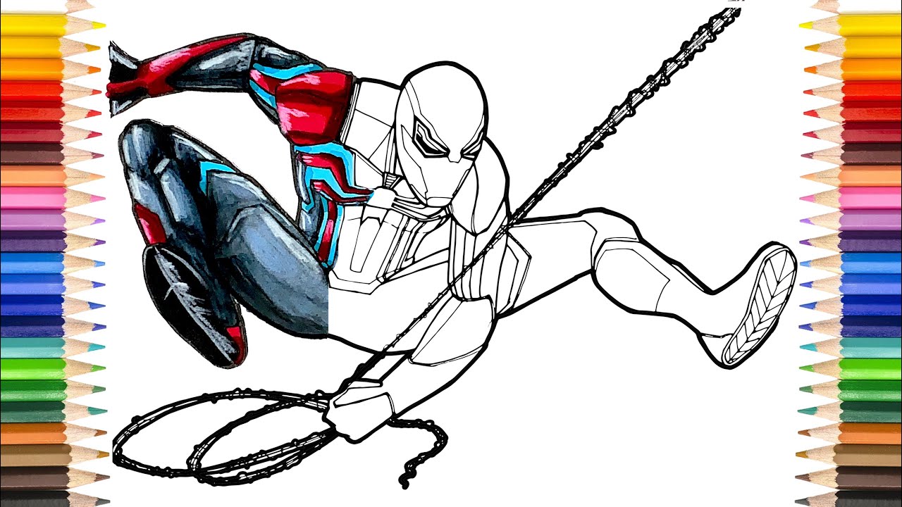 860  Spider Man Ps4 Coloring Pages Best