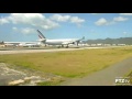 AIR FRANCE A340 AF498 Arrival at SXM St. Maarten on 3/20/2017
