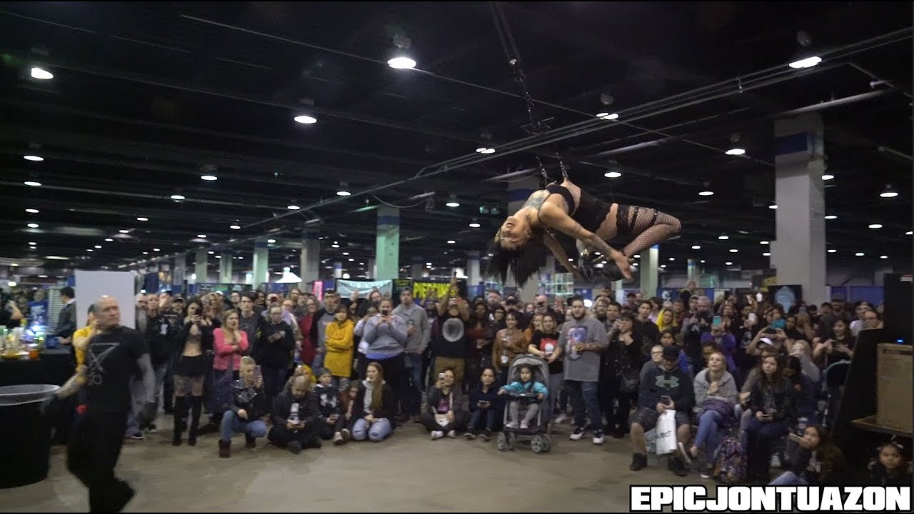 Jenna Nichols Friday Suspension | Chicago Tattoo Arts Convention 2019 | Villain Arts