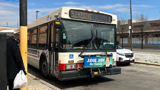 CTA Bus Ride On Route 52 Kedzie From 63rd Place To Lexington CTA New Flyer D40LF 2008 #1750