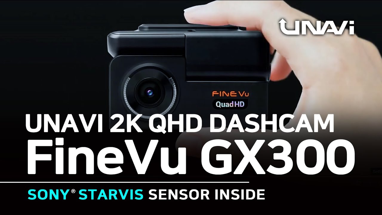 New Year Sale: UNAVI UGD621 | 2 Channel Dash Cam | 2K QHD | Built-in Wi-Fi  | Compatible GPS | 32GB SD Card