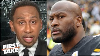 Stephen A. reacts to James Harrison clarifying Mike Tomlin comments: 'You said it!' | First Take