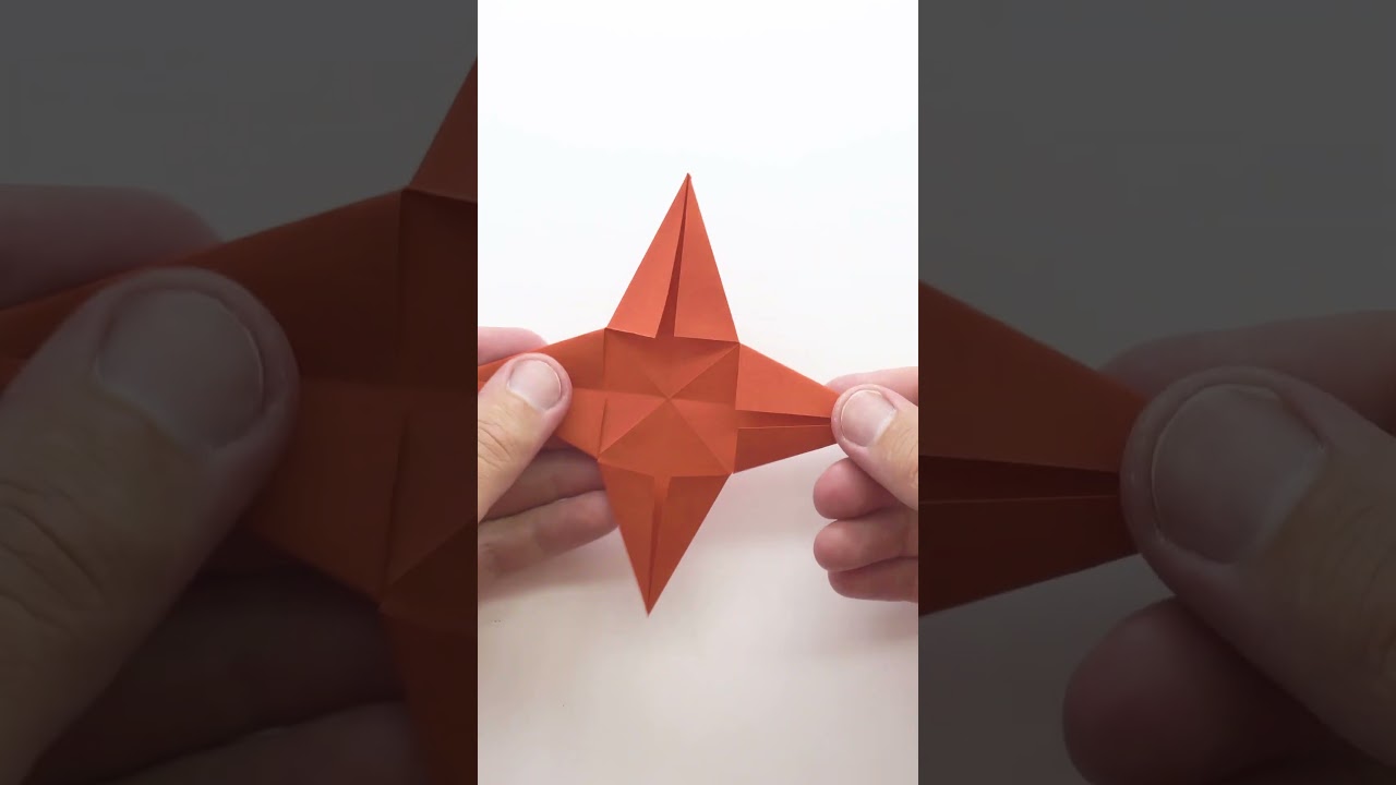 How to make an origami Finger Trap Antistress