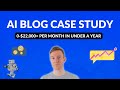Ai blog case study 022000 per month in under a year with mediavine