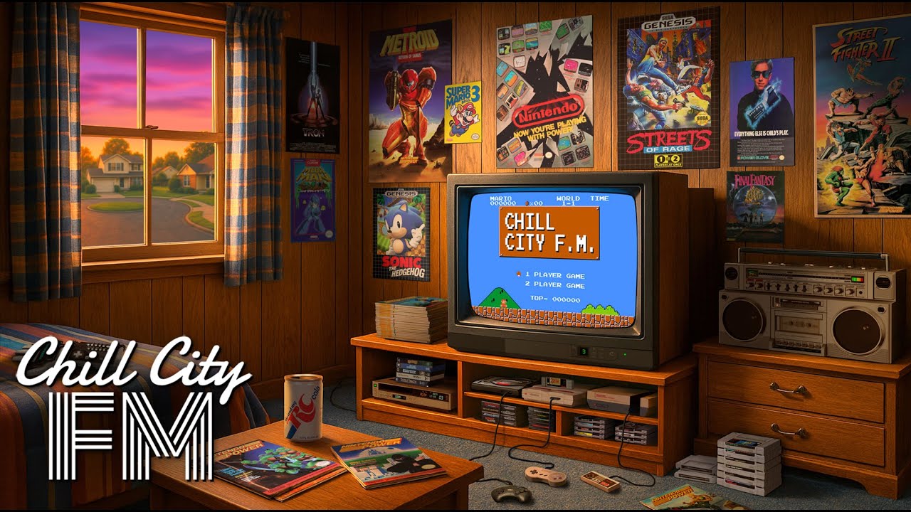 🎮 GAME MASTER | NES & Super Nintendo Gameplay | Retro Video Games | Lofi 8-Bit Synthwave & 80s Beats
