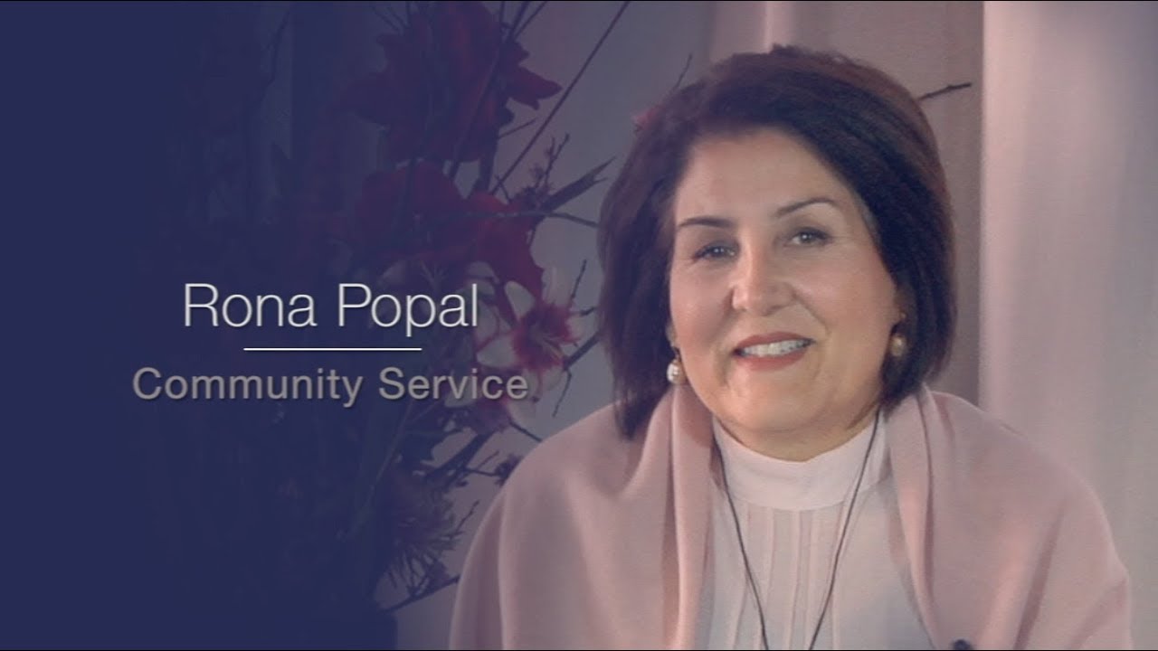 Rona Popal - Community Service