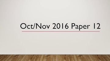 Computer Science 2210 Oct Nov 2016 Paper 12 Correction