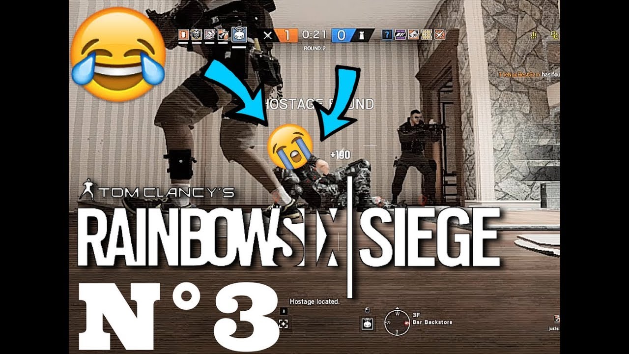Rainbow Six Siege funny and crazy moments, glitches #3😂 - YouTube