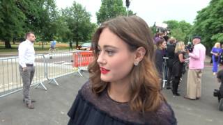 Actress Ella Purnell meets fans at the Serpentine Gallery Summer Party
