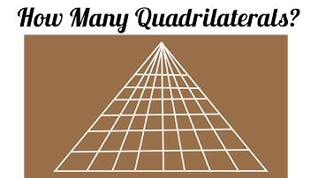 Counting Figures Reasoning Tricks | How to Count the QUADRILATERALS in the given figure