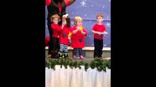 Xander's Christmas performance 2015