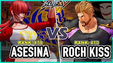 KOF XV 🔥 Shermie Asesina (Leona/Athena/Shermie) vs Roch Kiss (Isla/Ryo/B.Jenet) 🔥 Steam