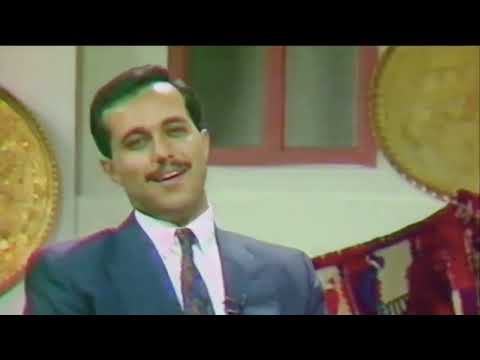 مقابلة الأستاذ عبدالله البردوني مع تلفزيون الأردن 1993