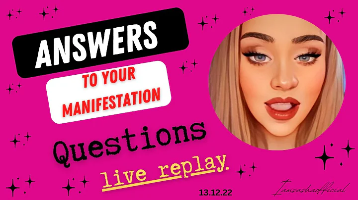 Live Replay | Answering Your Manifestation Questions | Law Of Assumption | Neville Goddard | Sasha