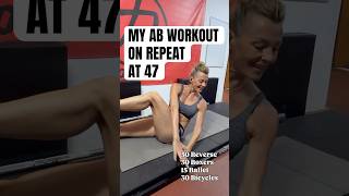 My Current Ab Workout On Repeat At 47 | Functional Fitness Over 40