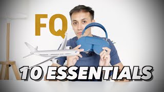 10 ESSENTIALS TO BRING ON A PLANE