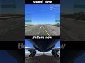 Airbus A320-200 Landing in RFS: Normal vs. Bottom View 🛬✈️ #landingvideo #landinggear #airbusa320