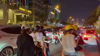 Full Vietnam Motorbike Ride | Da Nang Beach to Dragon Bridge & Son Tra Night Market