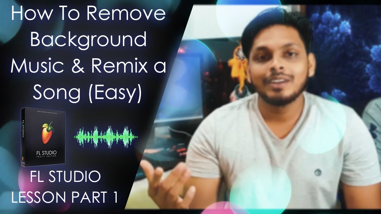 remove background music from video