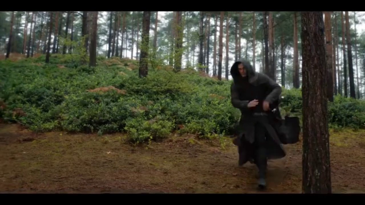 Arthur vs The Weeping Monk fight scene | Cursed 1x7