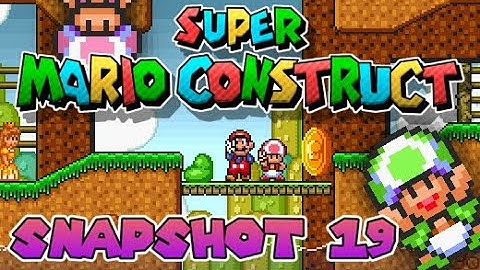 Super Mario Construct v8 Snapshot 19 Overview