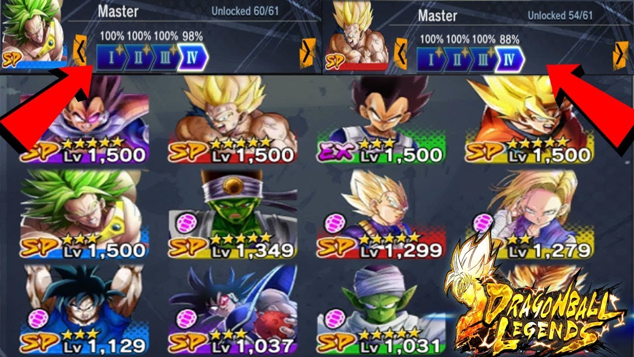 Characters, Dragon Ball Legends