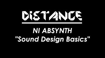 Absynth "Sound Design Basics"