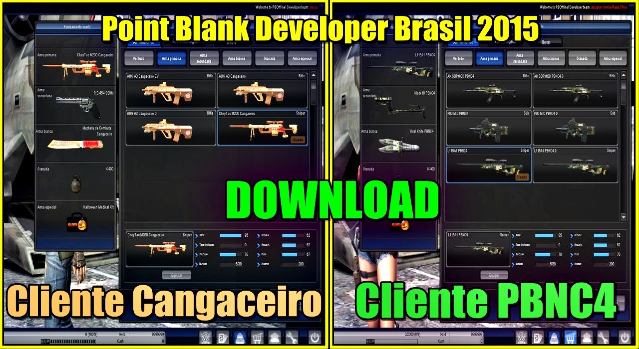 Cliente Cangaceiro | PBNC4 | DOWNLOAD | Point Blank Developer Brasil ...