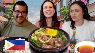 Canadians Nurses Try Bulalo For the First Time!