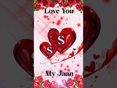 S S Love Letter Status New Trending Name art Video Whatsapp status