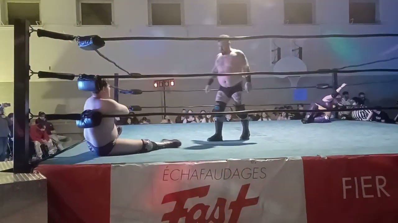 ANGELIK JOSH ANGEL in ACTION! Lutte WTA. February 21st, 2026. #wrestling #lutte #wta #montreal 